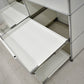 【中古】[送料お見積り商品]USM Haller　ハラーキャビネット　２列５段　ホワイト　幅1525　2025092601【中古オフィス家具】