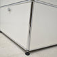 【中古】[送料お見積り商品]USM Haller　ハラーキャビネット　２列５段　ホワイト　幅1525　2025092601【中古オフィス家具】