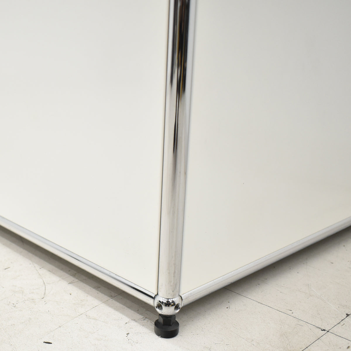 【中古】[送料お見積り商品]USM Haller　ハラーキャビネット　２列５段　ホワイト　幅1525　2025092601【中古オフィス家具】