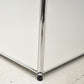 【中古】[送料お見積り商品]USM Haller　ハラーキャビネット　２列５段　ホワイト　幅1525　2025092601【中古オフィス家具】