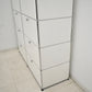 【中古】[送料お見積り商品]USM Haller　ハラーキャビネット　２列５段　ホワイト　幅1525　2025092901【中古オフィス家具】