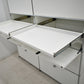 【中古】[送料お見積り商品]USM Haller　ハラーキャビネット　２列５段　ホワイト　幅1525　2025092901【中古オフィス家具】