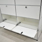 【中古】[送料お見積り商品]USM Haller　ハラーキャビネット　２列５段　ホワイト　幅1525　2025092901【中古オフィス家具】