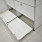 【中古】[送料お見積り商品]USM Haller　ハラーキャビネット　２列５段　ホワイト　幅1525　2025092901【中古オフィス家具】