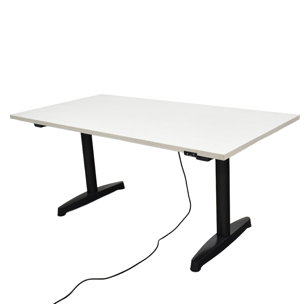 【中古】イトーキ　トイロ　電動昇降デスク　昇降スイッチタイプ（２か所）幅1500　2024年製　2025093001【中古オフィス家具】