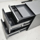 【中古】コクヨ　レヴィスト　デスク＋ワゴン３点セット　幅1600　2025100802【中古オフィス家具】