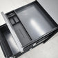 【中古】コクヨ　レヴィスト　デスク＋ワゴン３点セット　幅1600　2025100802【中古オフィス家具】