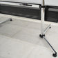 【中古】USM Haller　キトス　KITOS　ワークデスク　ガラス天板　幅1995　2025101001【中古オフィス家具】