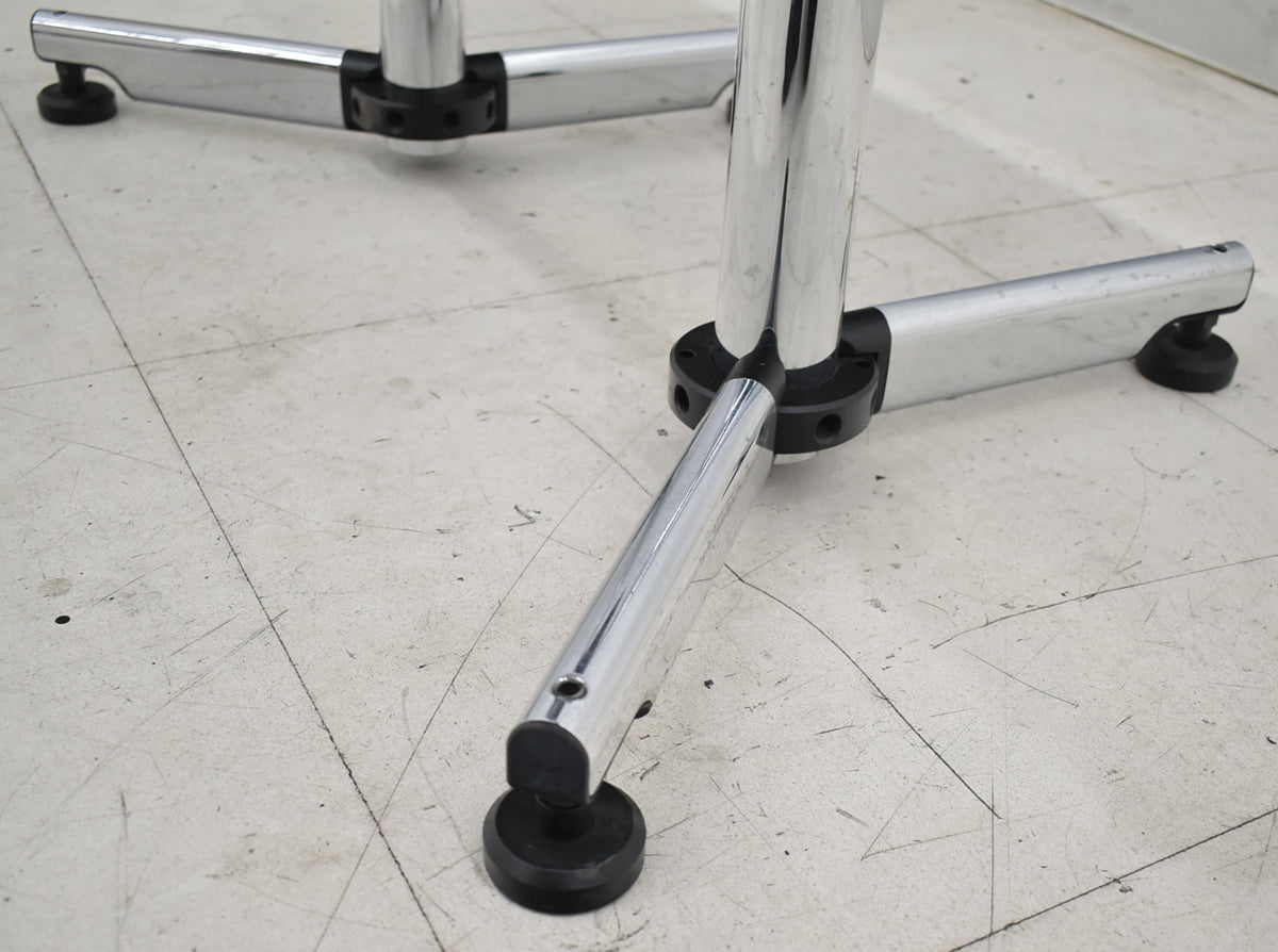 【中古】USM Haller　キトス　KITOS　ワークデスク　ガラス天板　幅995　2025101102【中古オフィス家具】