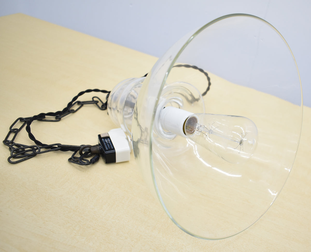 【中古】Blackbord　LA LAMP HABILLEE アビエ　ガラス　ペンダントライト　2025101103【中古オフィス家具】