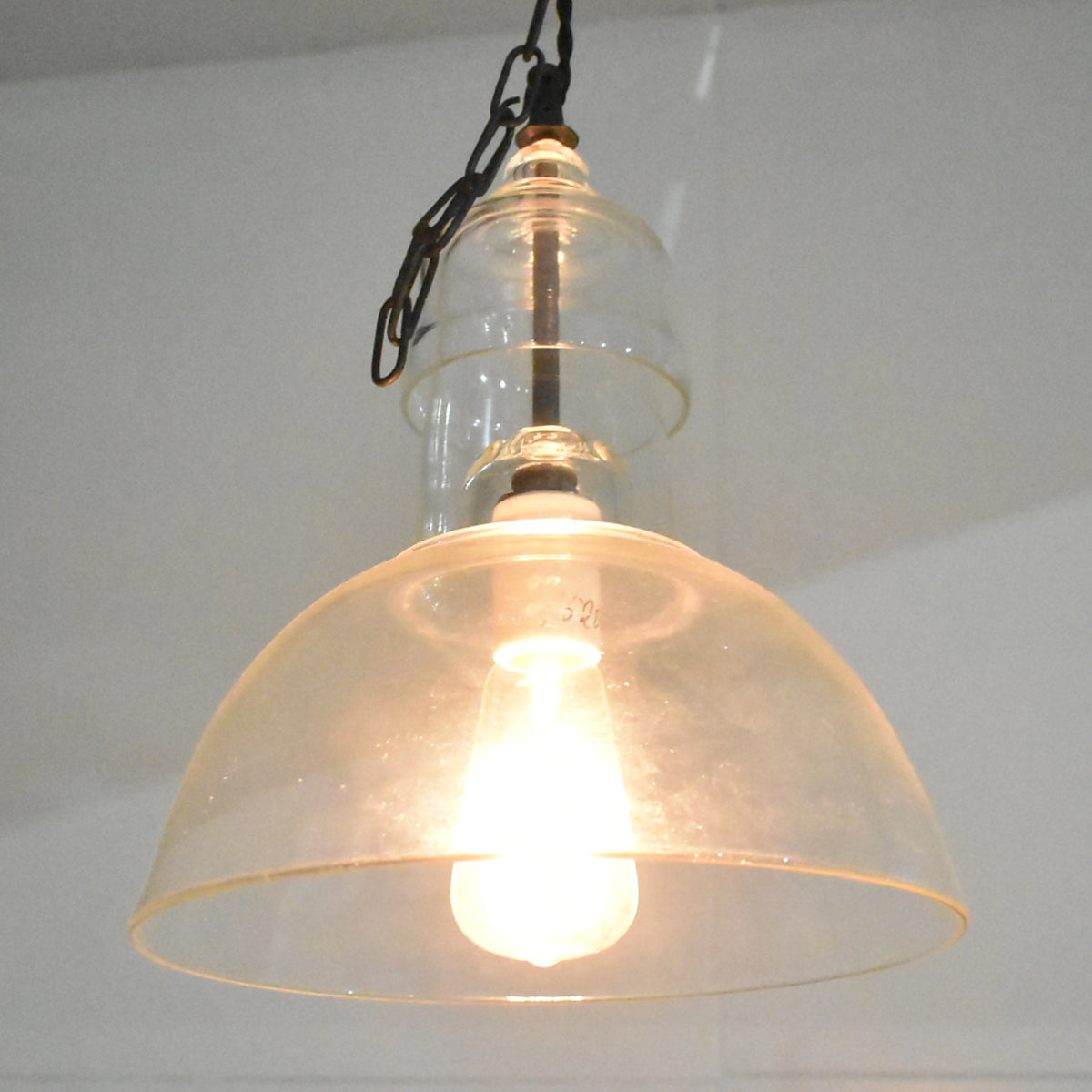 【中古】Blackbord　LA LAMP HABILLEE アビエ　ガラス　ペンダントライト　2025101103【中古オフィス家具】