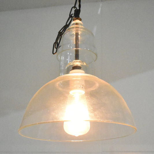 【中古】Blackbord　LA LAMP HABILLEE アビエ　ガラス　ペンダントライト　2025101103【中古オフィス家具】