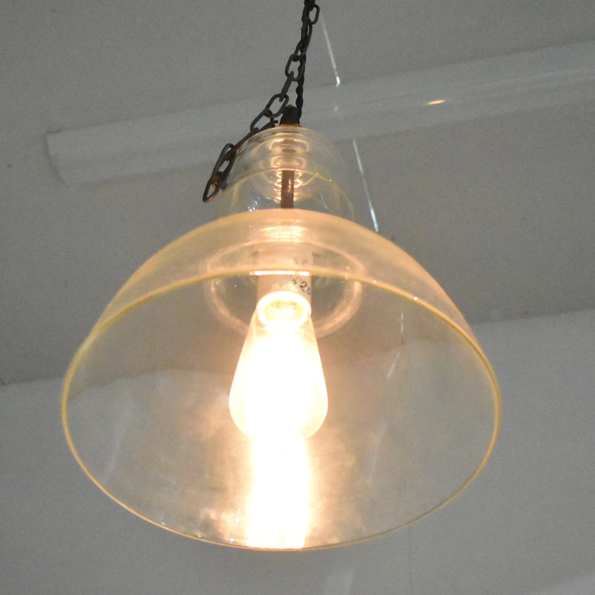 【中古】Blackbord　LA LAMP HABILLEE アビエ　ガラス　ペンダントライト　2025101103【中古オフィス家具】