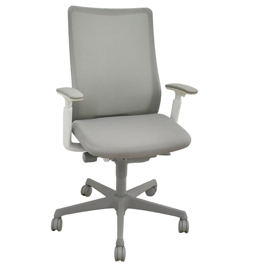 【中古】オカムラ　フルーエントチェア　ハイバック　可動肘　2025101404【中古オフィス家具】