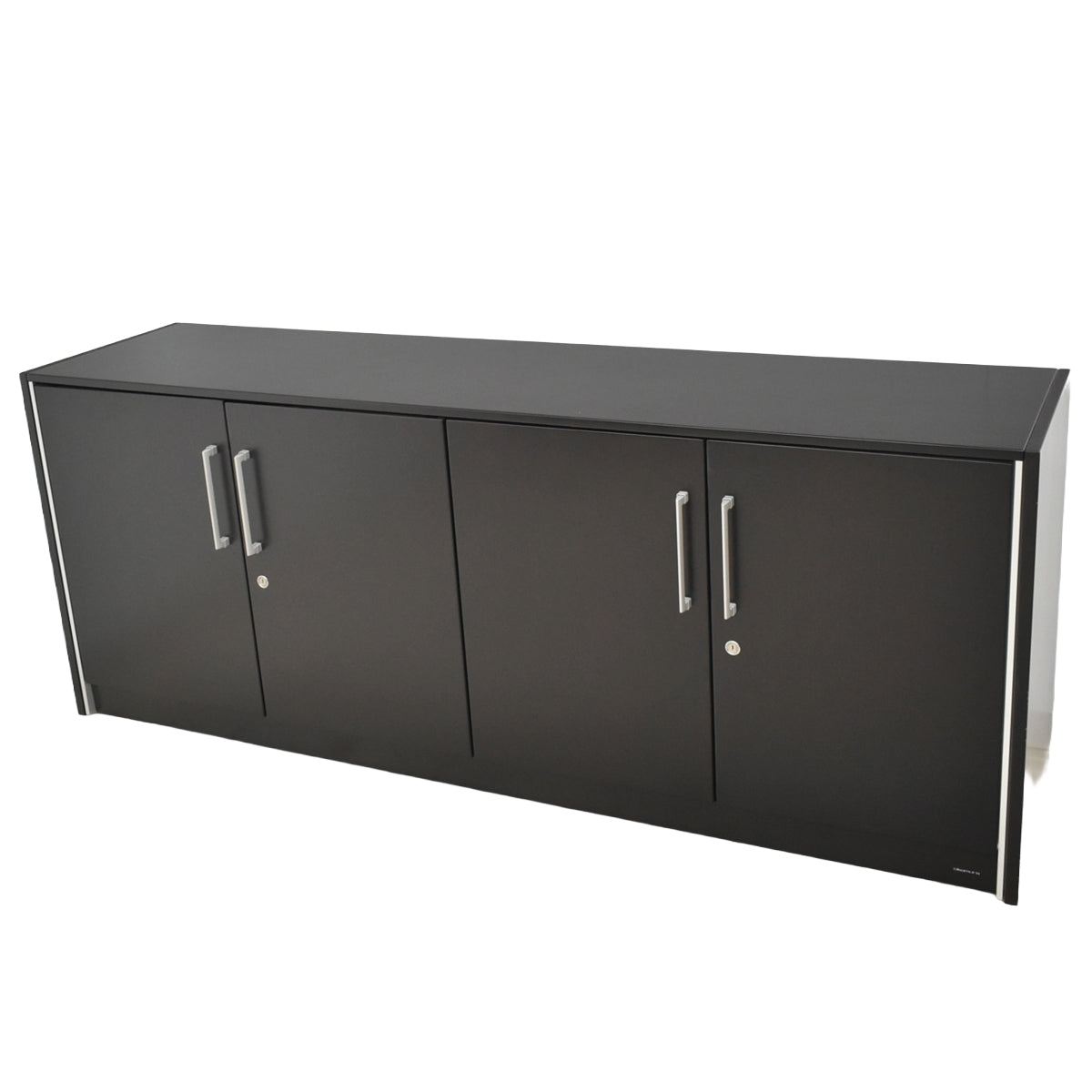 【中古】オカムラ　マスターラインII　クレデンザ（サイドボード）ソフトクローズ機能　幅1840　2025101501【中古オフィス家具】