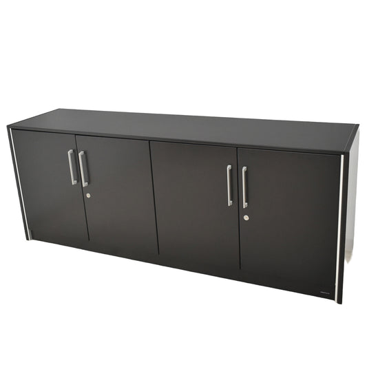 【中古】オカムラ　マスターラインII　クレデンザ（サイドボード）ソフトクローズ機能　幅1840　2025101501【中古オフィス家具】