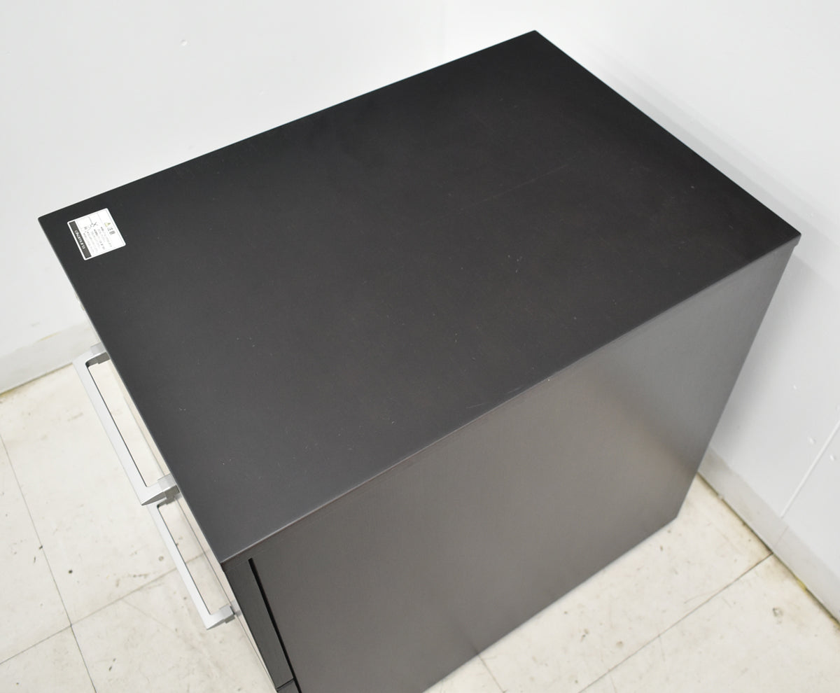 【中古】オカムラ　EX-100　２段ワゴン　ソフトクローズ　幅435　2025101602【中古オフィス家具】