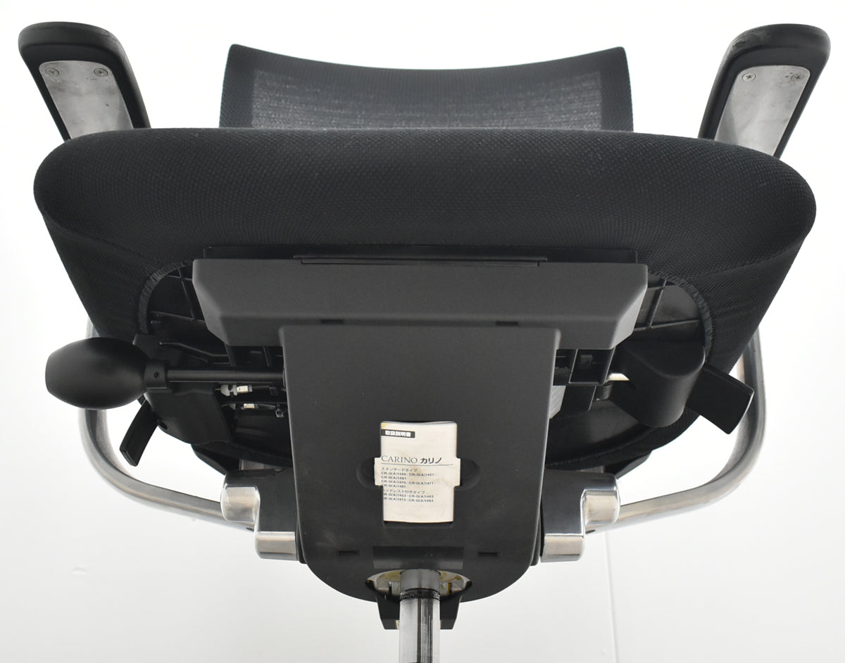 【中古】 コクヨ　フォスターカリノ　固定肘　ポリッシュ脚　ランバーサポート　2025101604【中古オフィス家具】