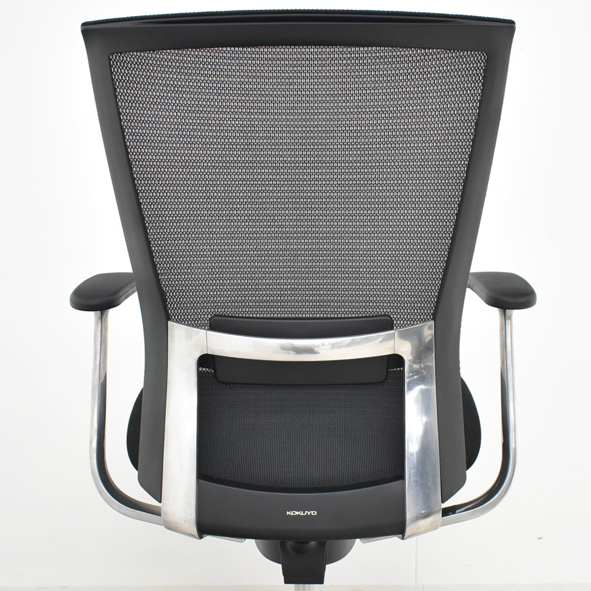 【中古】 コクヨ　フォスターカリノ　固定肘　ポリッシュ脚　ランバーサポート　2025101604【中古オフィス家具】