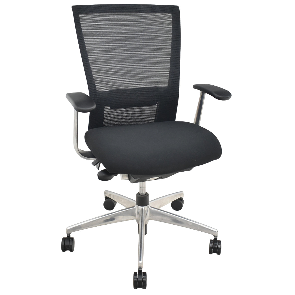 【中古】 コクヨ　フォスターカリノ　固定肘　ポリッシュ脚　ランバーサポート　2025101604【中古オフィス家具】