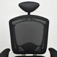 【中古】オカムラ　コンテッサ　可動肘　ヘッドレスト　ランバーサポート　革張り　肘パッド新品　2025101605【中古オフィス家具】