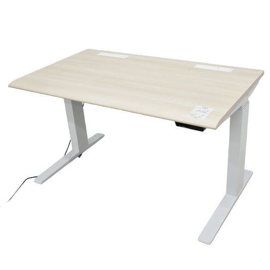 【中古】オカムラ　スイフト　電動昇降デスク　スムースフォルムエッジ　コントロールレバータイプ　インジケーター付メモリー機能　2022年製　幅1150　2025101702【中古オフィス家具】