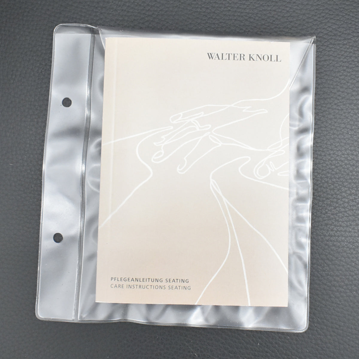 【中古】ウォルター・ノル　JASON　エグゼクティブチェア　総革張り　ブラック　2025102002【中古オフィス家具】