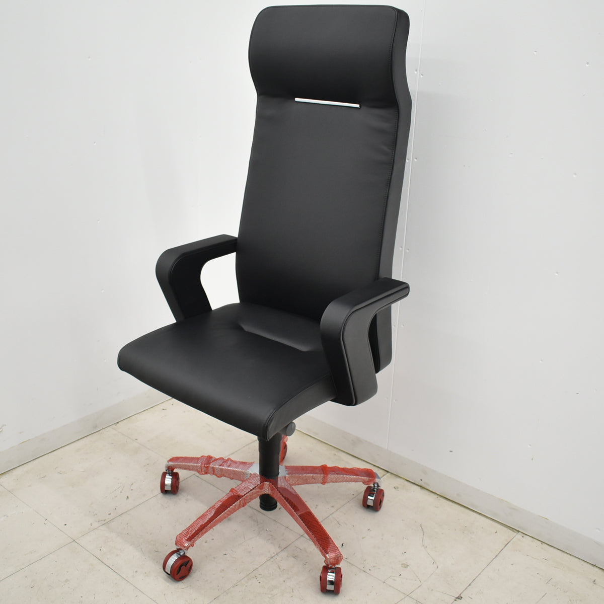 【中古】セダス　オフコース エグゼクティブ　総革張り　ポリッシュ　2025102301【中古オフィス家具】