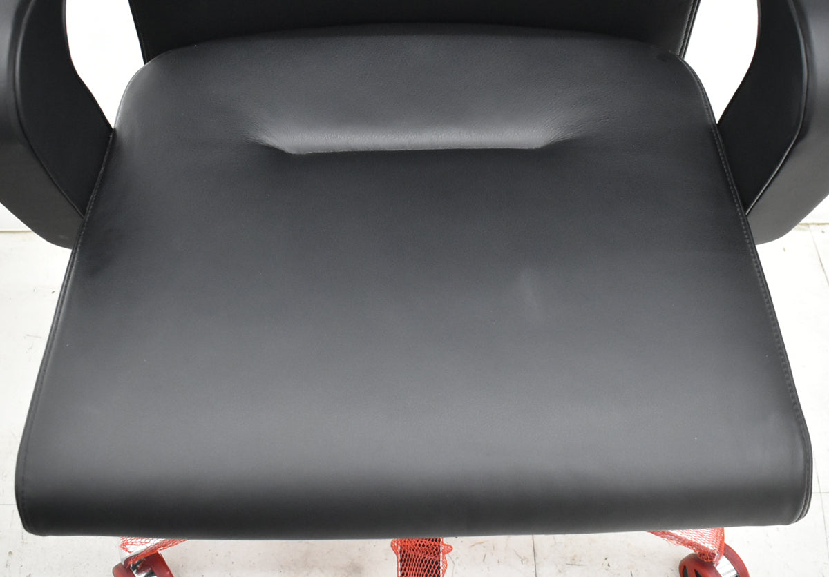 【中古】セダス　オフコース エグゼクティブ　総革張り　ポリッシュ　2025102301【中古オフィス家具】