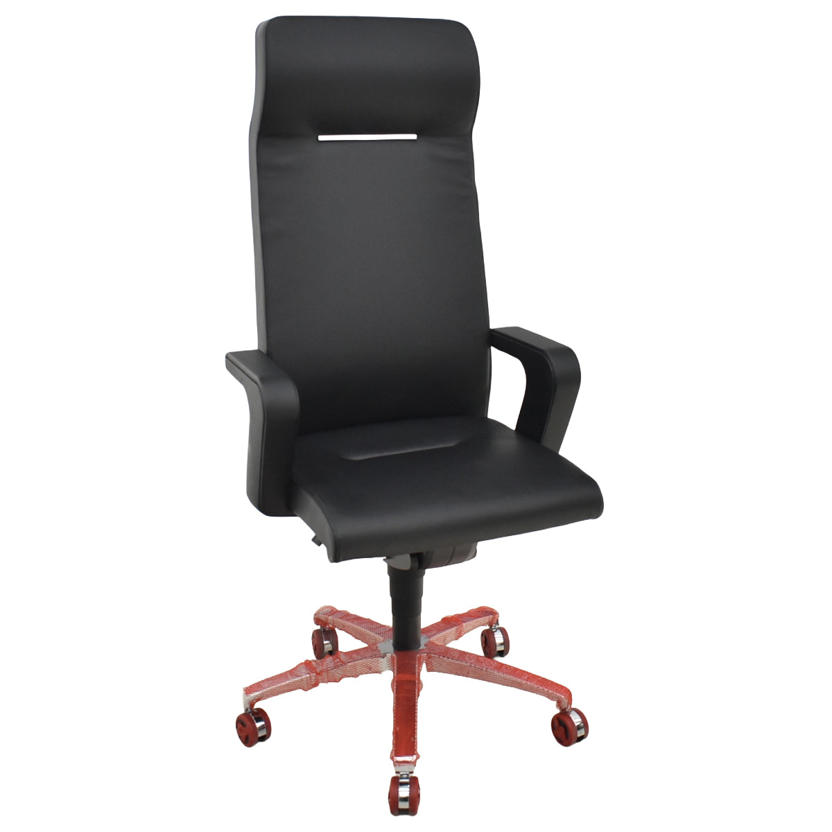 【中古】セダス　オフコース エグゼクティブ　総革張り　ポリッシュ　2025102301【中古オフィス家具】