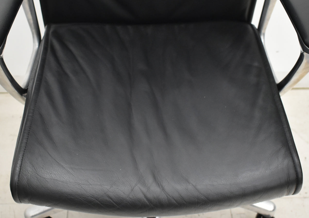 【中古】オカムラ　CEシリーズRXタイプ　エクストラハイバック　固定肘　ポリッシュ　2018年製　2025102303【中古オフィス家具】