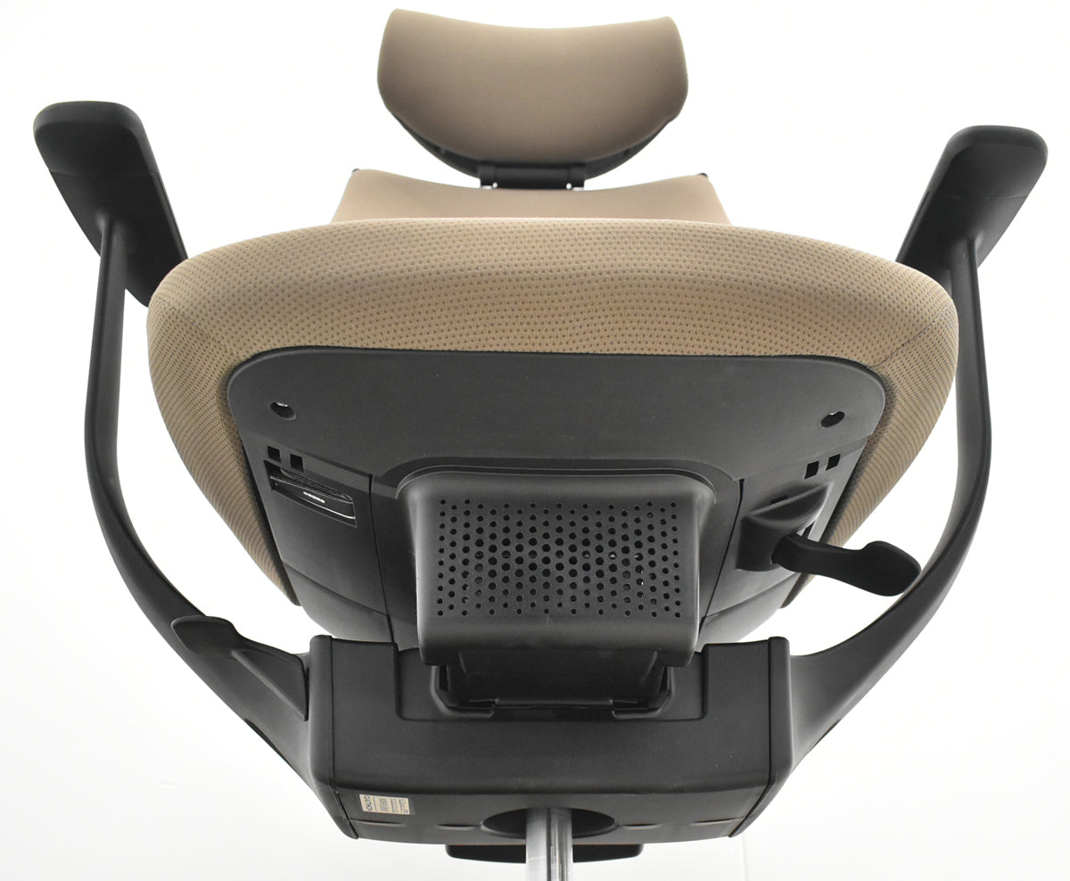 【中古】コクヨ　イング　バーチカルタイプ　ヘッドレスト　固定肘　ハンガー　ナイロンキャスター　2021年製　2025102306【中古オフィス家具】