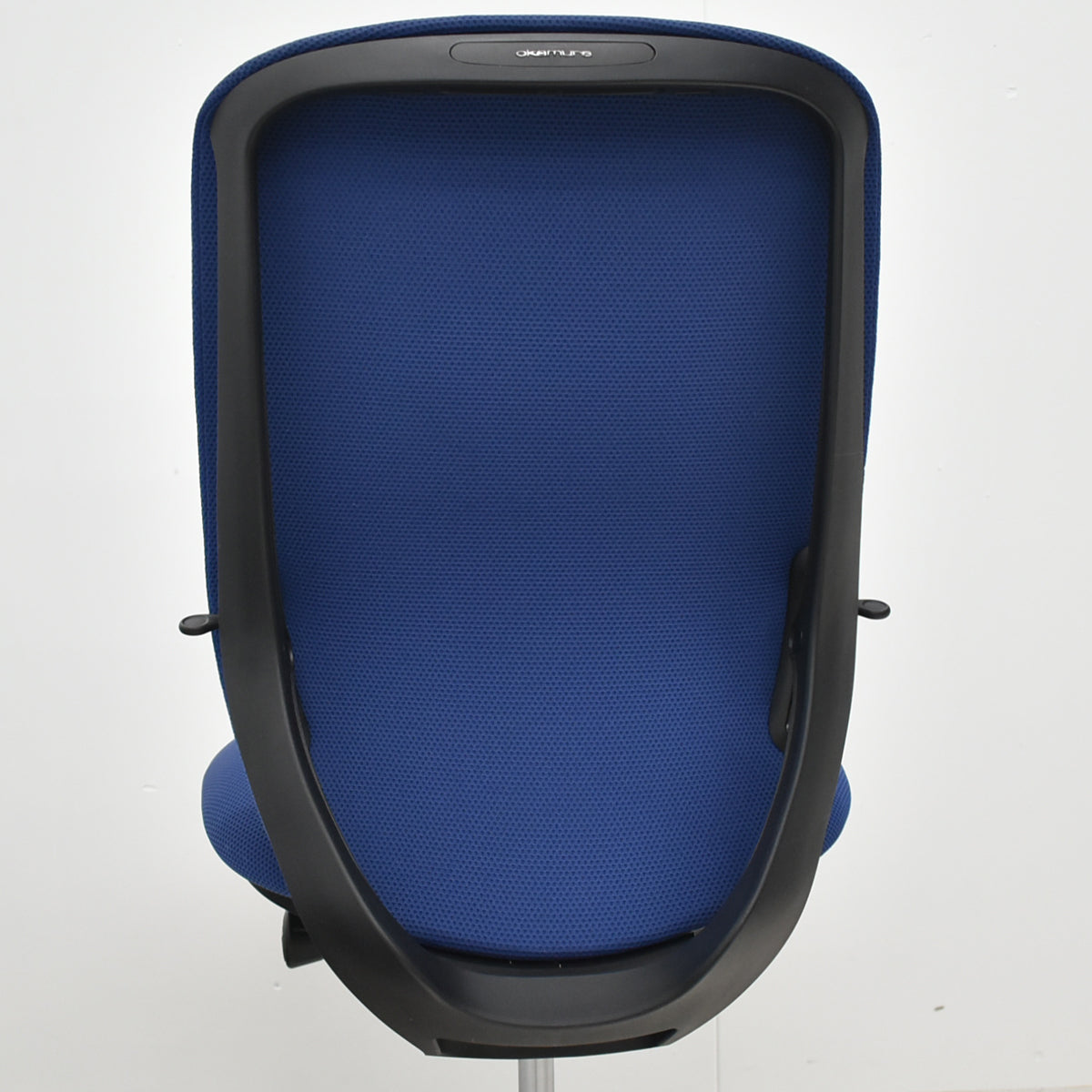 【中古】オカムラ　シルフィー　ハイバック　肘なし　バックカーブアジャスト　前傾機能　ポリッシュ　2025111008【中古オフィス家具】