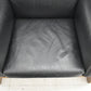 【中古】 Knoll　バスチアーノ　1人掛けソファ　革張り　幅915　2025111102【中古オフィス家具】