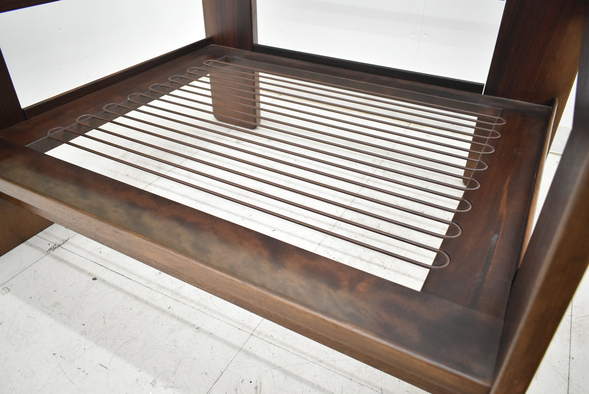 【中古】 Knoll　バスチアーノ　1人掛けソファ　革張り　幅915　2025111103【中古オフィス家具】