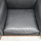【中古】Knoll　バスチアーノ　1人掛けソファ　革張り　幅915　2025111105【中古オフィス家具】