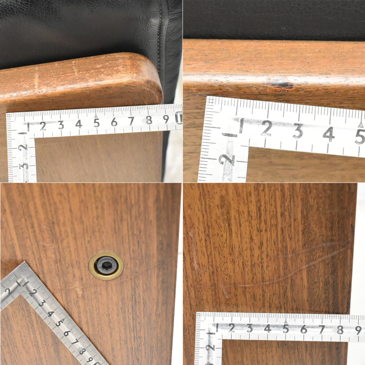 【中古】 Knoll　バスチアーノ３人掛けソファ　革張り　幅915　2025111106【中古オフィス家具】