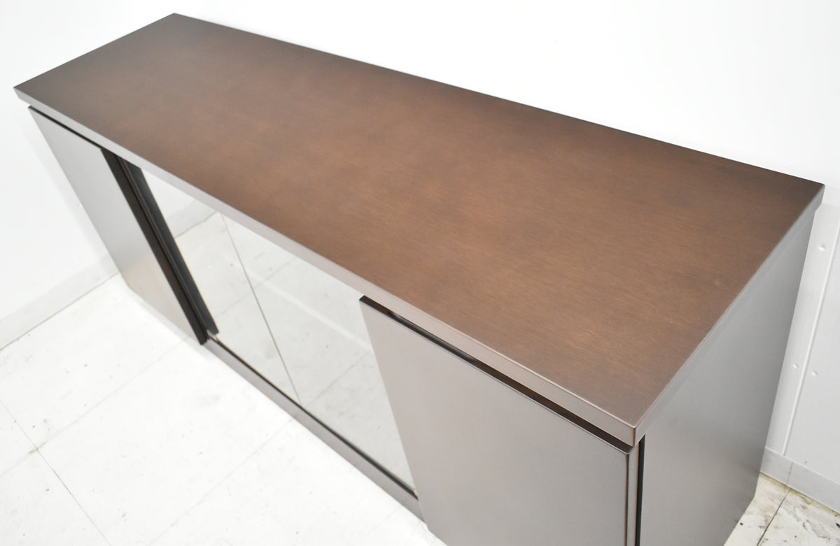 【中古】イトーキ　サイドボード　ガラス扉　幅1600　2025111201【中古オフィス家具】