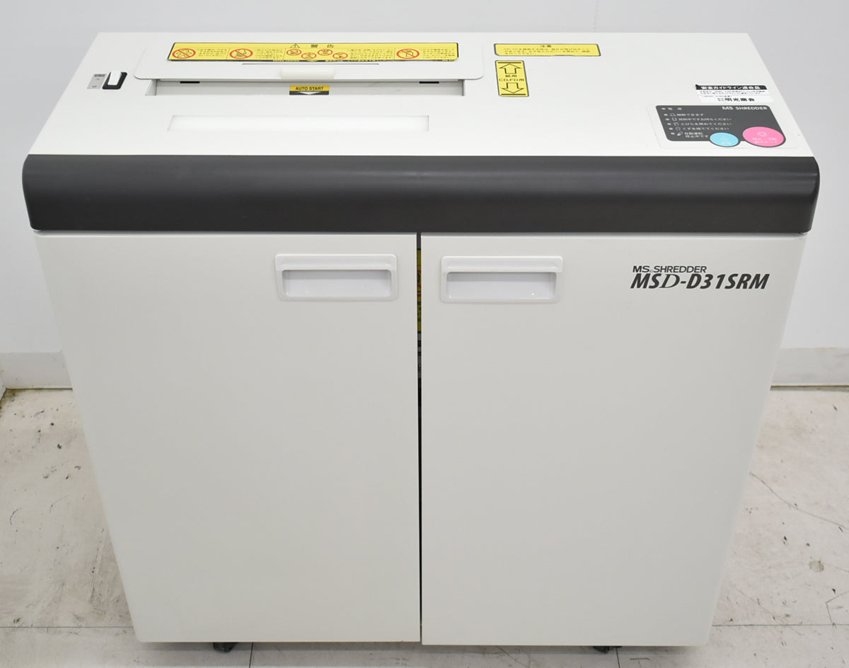 【中古】明光商会　MSシュレッダー　MSD-D31SRM　W700　2025111202【中古オフィス家具】