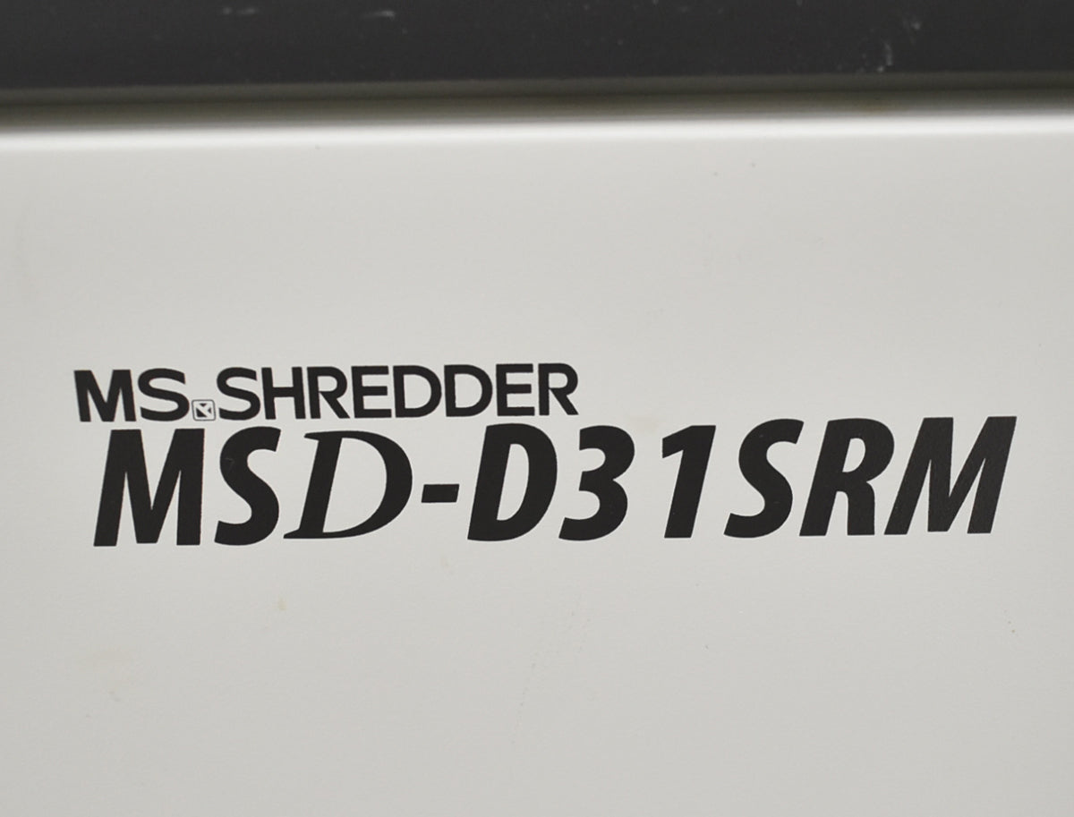 【中古】明光商会　MSシュレッダー　MSD-D31SRM　W700　2025111202【中古オフィス家具】