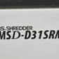 【中古】明光商会　MSシュレッダー　MSD-D31SRM　W700　2025111202【中古オフィス家具】