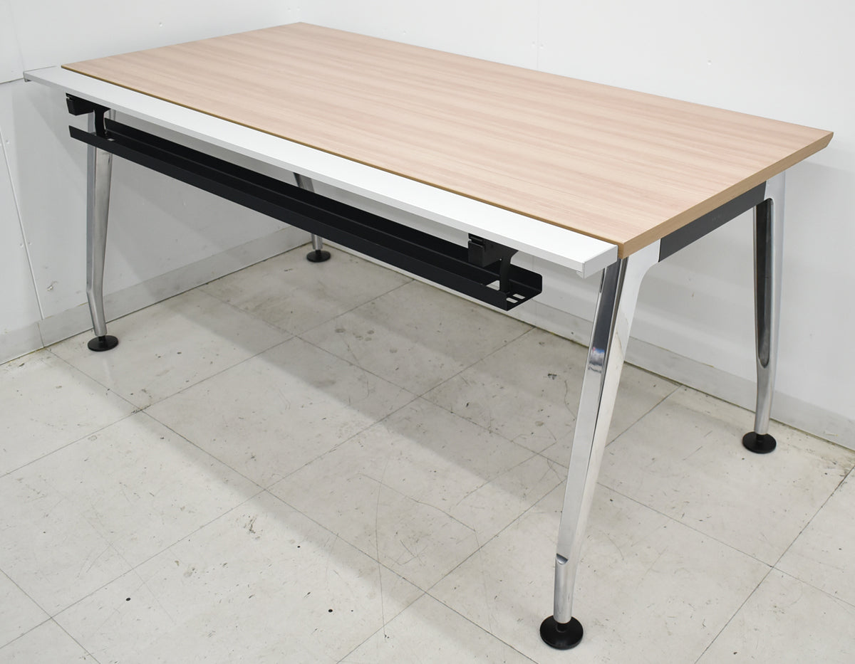 【中古】コクヨ　SAIBI　マネージメントデスク　ポリッシュ脚　2024年製　幅1600　2025111203【中古オフィス家具】