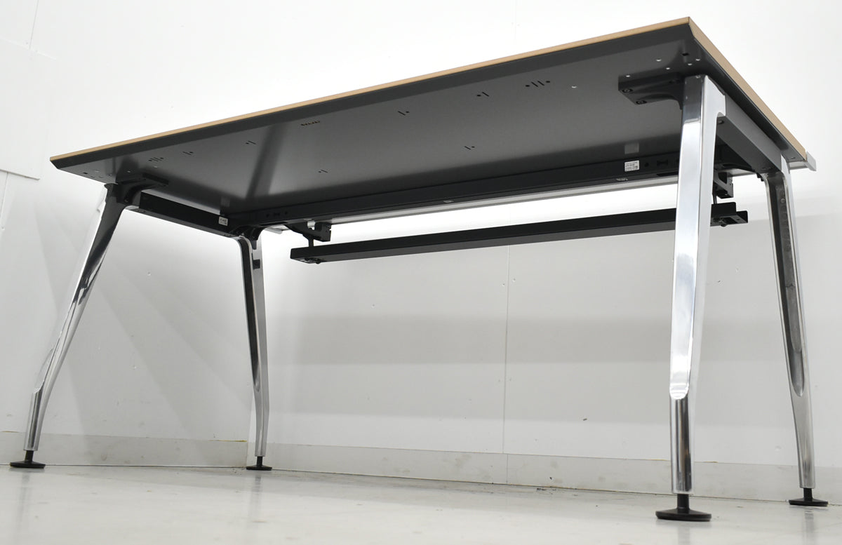 【中古】コクヨ　SAIBI　マネージメントデスク　ポリッシュ脚　2024年製　幅1600　2025111203【中古オフィス家具】