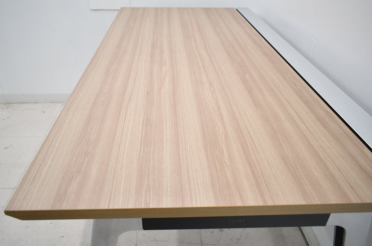 【中古】コクヨ　SAIBI　マネージメントデスク　ポリッシュ脚　2024年製　幅1600　2025111203【中古オフィス家具】