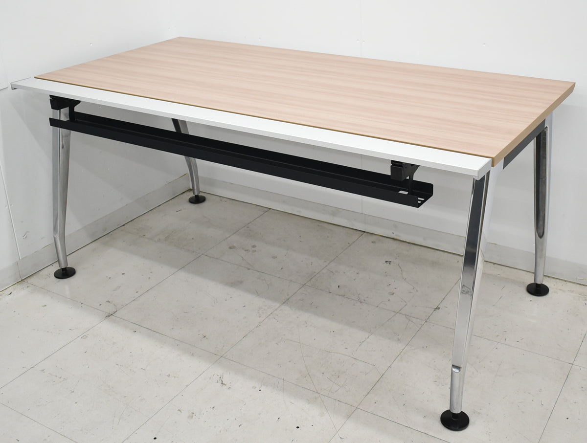 【中古】コクヨ　SAIBI　マネージメントデスク　ポリッシュ脚　2024年製　幅1600　2025111203【中古オフィス家具】