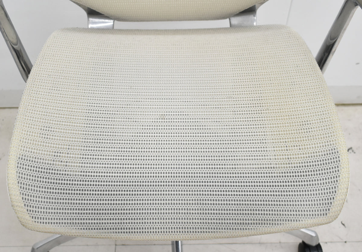 【中古】オカムラ　バロン　ハイバック　固定肘　ポリッシュ　2025111205【中古オフィス家具】