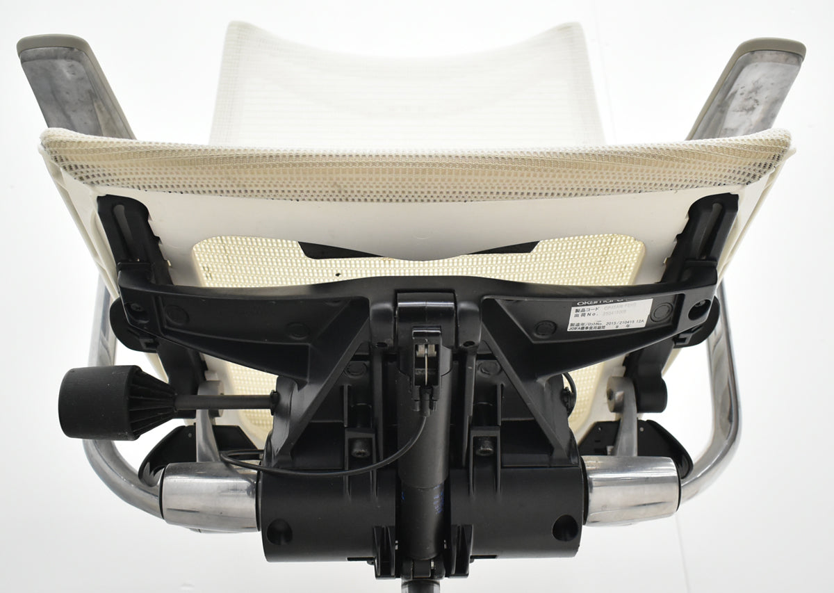 【中古】オカムラ　バロン　ハイバック　固定肘　ポリッシュ　2025111205【中古オフィス家具】