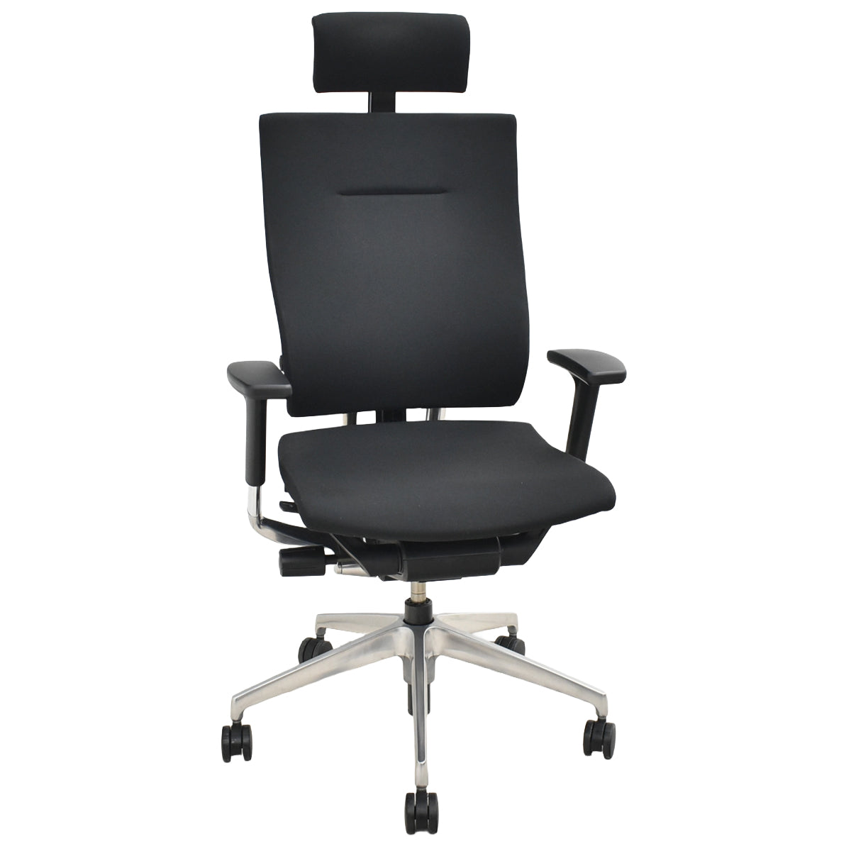 【中古】イトーキ　スピーナ　エクストラハイバック（可動ヘッドレスト）可動肘　アクティブランバーサポート　ポリッシュ　2020年製　2025111701【中古オフィス家具】