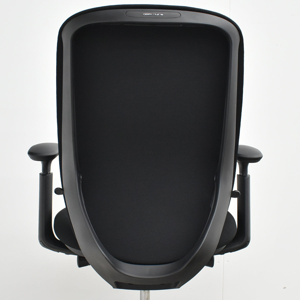 【中古】オカムラ　シルフィー　ハイバック　可動肘　バックカーブアジャスト　前傾機能　ポリッシュ　2025111703【中古オフィス家具】