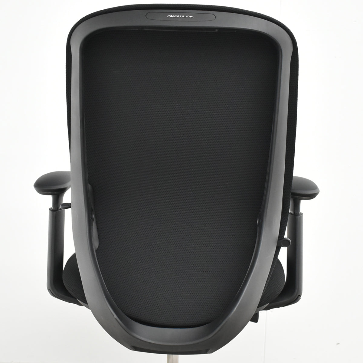 【中古】オカムラ　シルフィー　ハイバック　可動肘　バックカーブアジャスト　前傾機能　ポリッシュ　2025111704【中古オフィス家具】